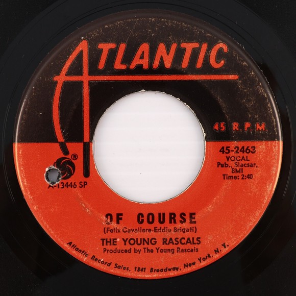 The Young Rascals, It's Wonderful/ Of Course 45 rpm 7" Single Record 45-2463 SRC - Picture 5 of 8